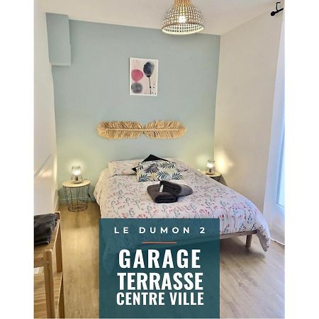 Le Dumon 2 - T2 Avec Garage - Terrasse - Wifi - Gare A 200M Daire Agen Dış mekan fotoğraf